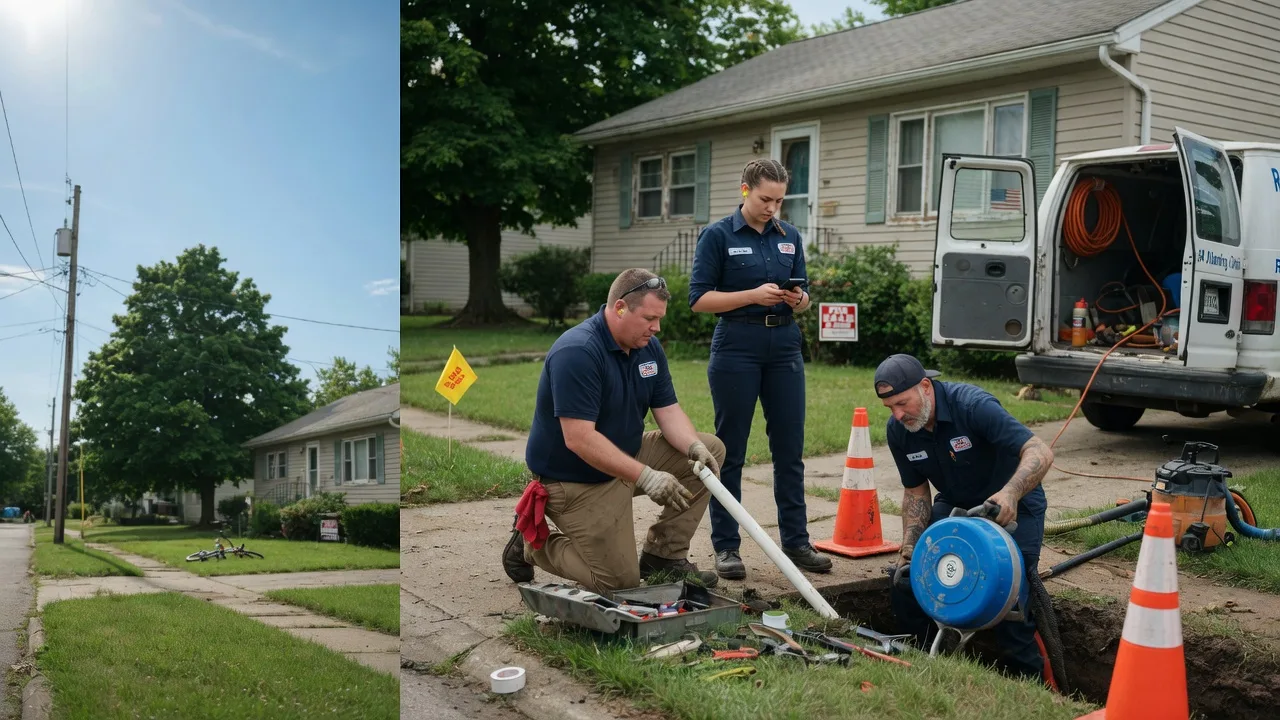 Sewer Line Repair in New Holland, SD near me